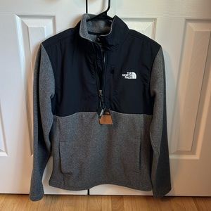North Face Jacket - Grey Mens Small